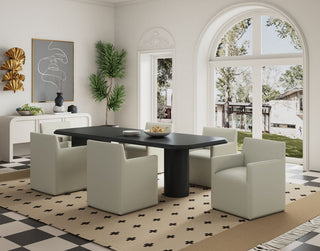 Manhattan Comfort Anna Square Dining Armchair