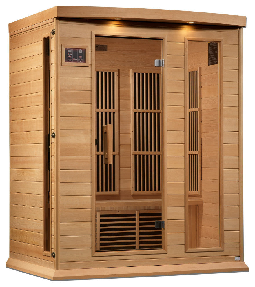 3-Person Full Spectrum Near Zero Emf, Under 2Mg Far Infrared Sauna