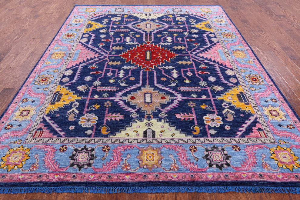 Kazak Handmade Wool Rug 8' 3" X 10' 1" - Q15860
