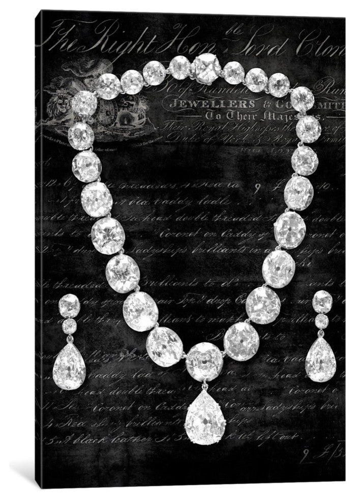 "Her Majesty''s Jewels II" by Deborah Devellier, Canvas Print, 40"x26"