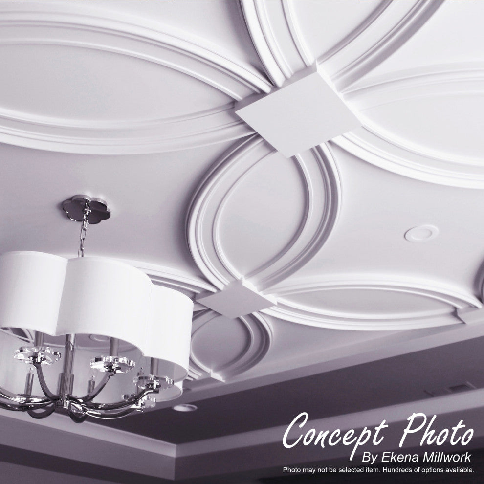 24"OD x 20"ID x 2"W x 7/8"P Claremont Ceiling Ring (1/4 of complete circle)