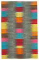 Rug N Carpet - Hand-knotted Oriental 6' 11'' x 11' 1'' Unique Wool Kilim Rug