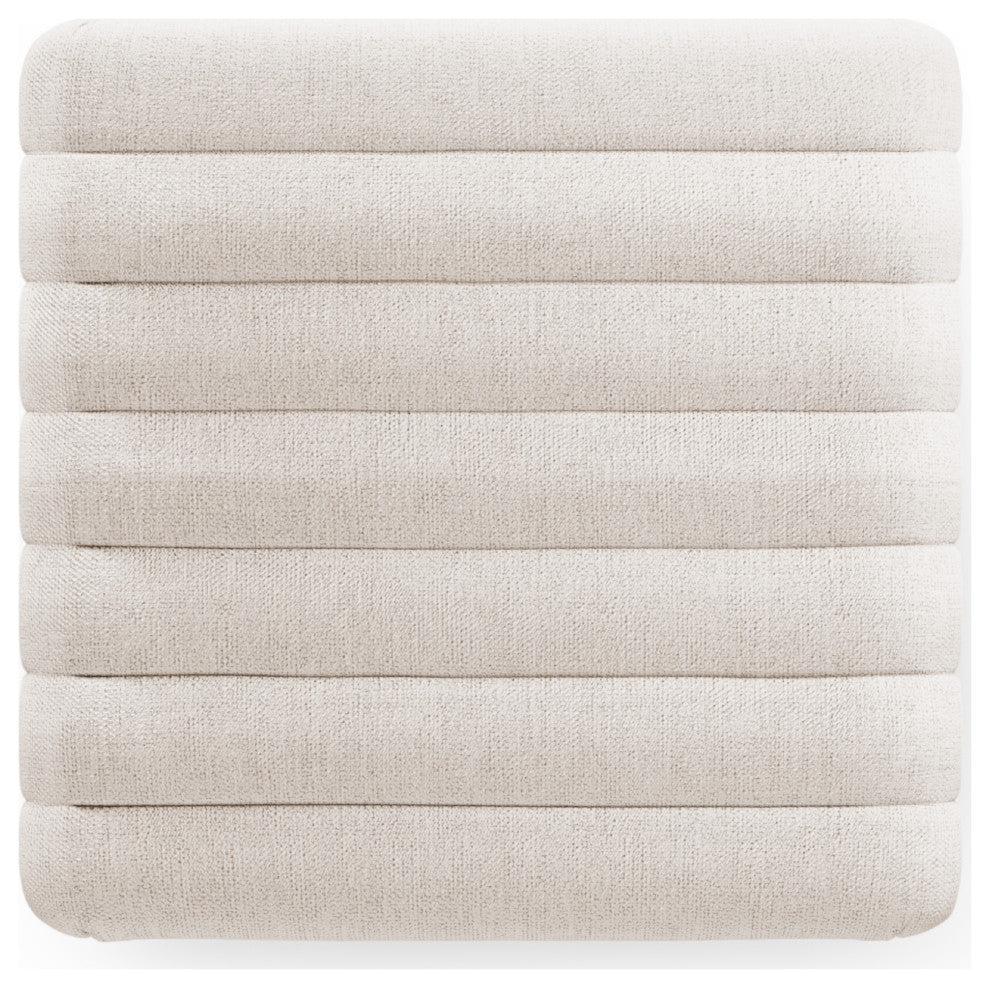 Augustine Ottoman-21"-Dover Crescent