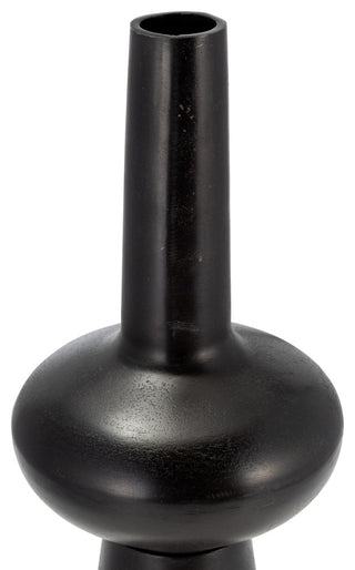 Metal, 22"H Vintage Vase, Bronze