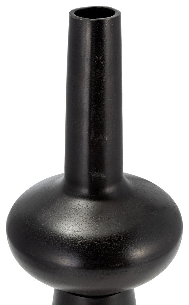 Metal, 22"H Vintage Vase, Bronze