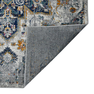 Montana Kriselda Runner, Gray, 2'7" x 8', Medallion