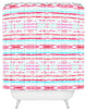 Hadley Hutton Floral Tribe Collection 6 Shower Curtain