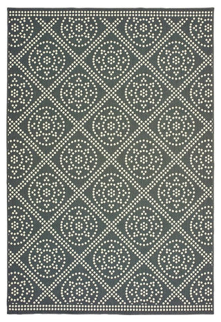 Marina 3969L, Gray/Ivory, 7'10"x7'10"