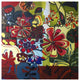 "Meet Me in the Garden" Digital Paper Print by Joan Elan Davis, 38"x38"