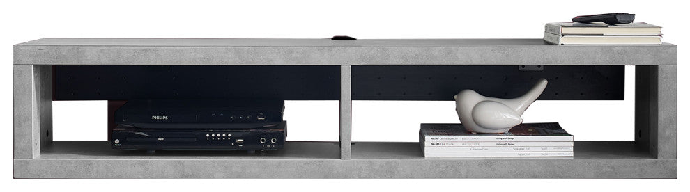 Wall Mounted TV Console Entertainment Center Wall Decor Shelve Storage 48-inch