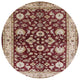Ahgly Company Indoor Round Mid-Century Modern Area Rugs, 4' Round