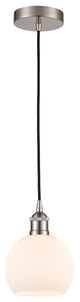 Innovations 616-1P-SN-G121-6 1-Light Mini Pendant, Brushed Satin Nickel