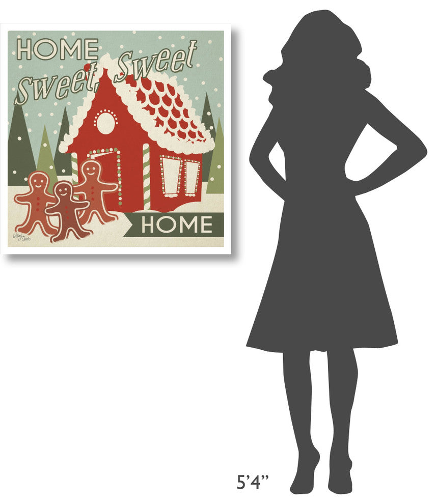 "50s Christmas III" Digital Paper Print by Wellington Studio, 32"x32"