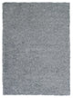 Zafirah Contemporary Area Rug, Solid Silver