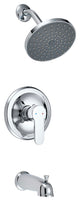 Designers Impressions 685755 Polished Chrome Tub/Shower Combo Faucet
