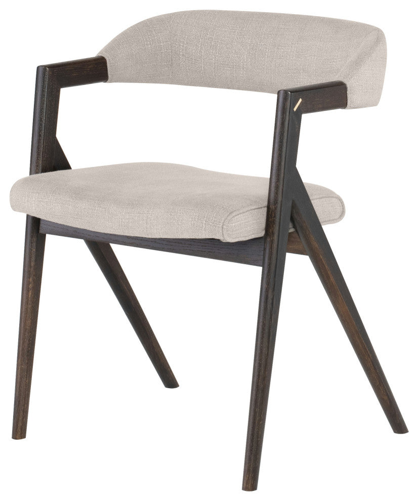 Anita Beige Fabric Dining Chair
