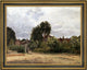 Claude Oscar Monet Argenteuil, The Hospice Framed Premium Canvas Print, 21"x28"