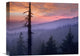 "Sunset Over Forest, Crater Lake National Park, Oregon" Artwork, 16" x 12"
