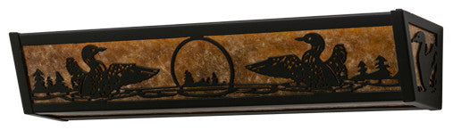 24"W Loon Vanity Light