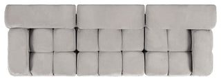 Marcel 109.5" Modular Sofa, Pebble Gray Corduroy