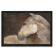 "Looking Back" By Albena Hristova, Framed Painting Print, Ready To Hang