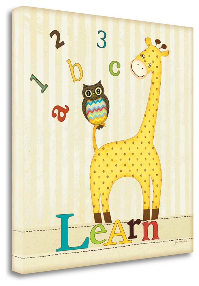 "Learn" By Jo Moulton, Giclee Print on Gallery Wrap Canvas, Ready to Hang