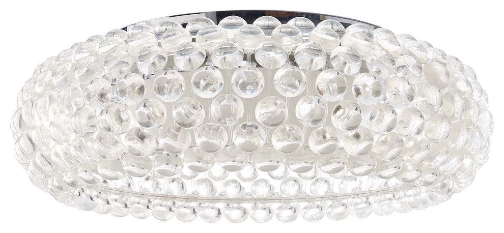 Halo 25" Acrylic Ceiling Fixture