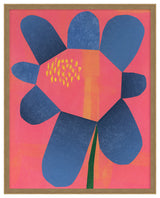 Flower Collage 2 Fine Art Print, Oak, 46"x36"