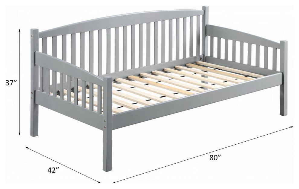 ACME Caryn Daybed, Twin Size, Gray