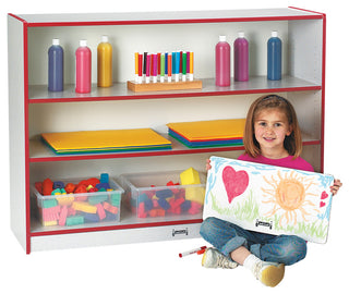 Rainbow Accents Super-Sized Adjustable Bookcase - Teal