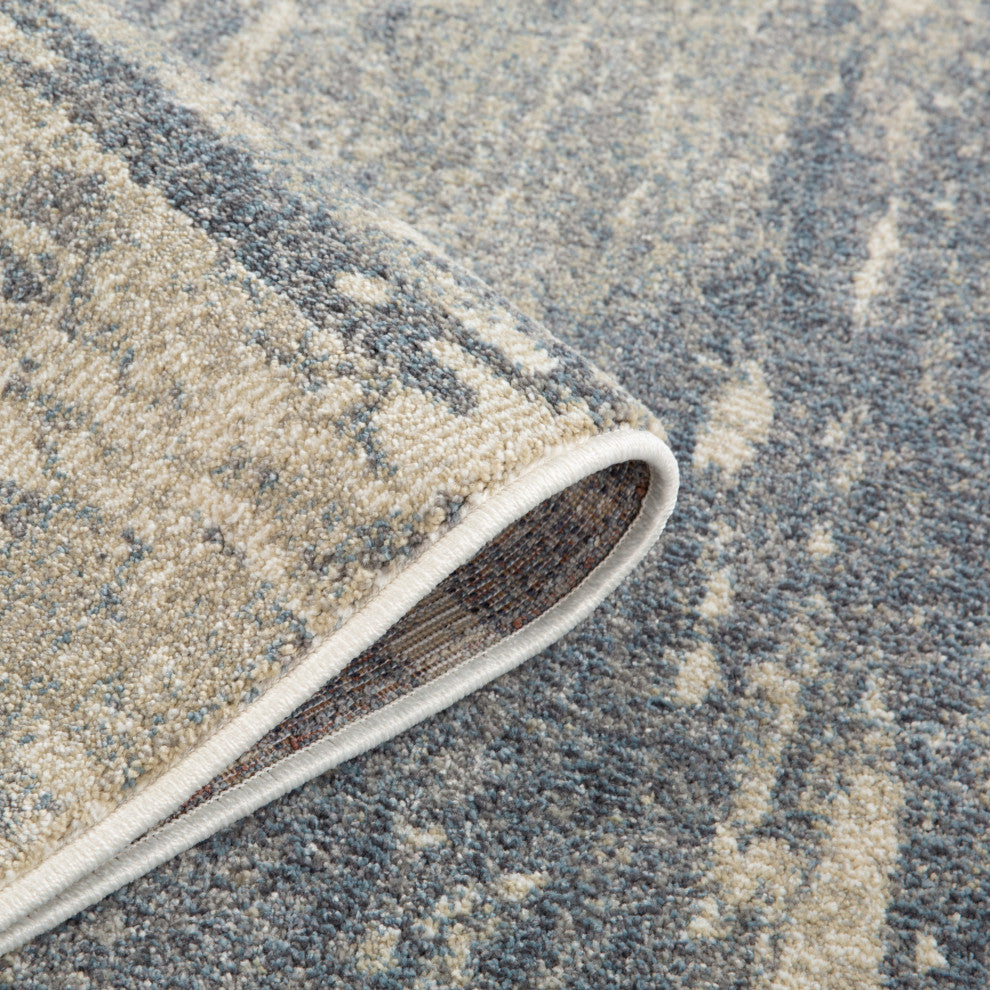 Jordan Delia Area Rug, Gray, 1'10" x 2'11", Abstract