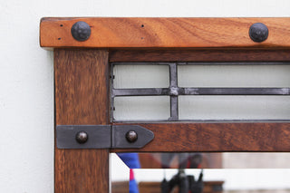 Granville Solid Parota Wood Bed Frame