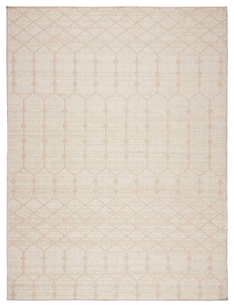 Pavilion Trellis Area Rug - Beige, 8'10"x11'10"