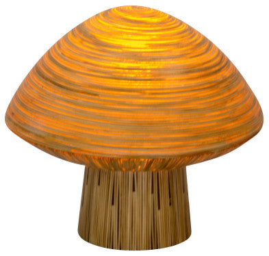 Ixapa Mushroom Lamp With Pitrit Decoration, Small