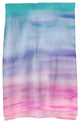 Sunset Beauty 18"x30" Pink Stripe Print Hand Towel