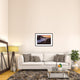 "Wall By The Sea" Framed Digital Print by Joshua Zhang, 38"x28"