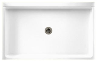 Veritek Single Threshold Shower Floor, White, 34"x54", 54"x34"x5.5"