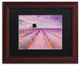 Michael Blanchette ''Stone House'' Art, Wood Frame, Black Mat, 14x11