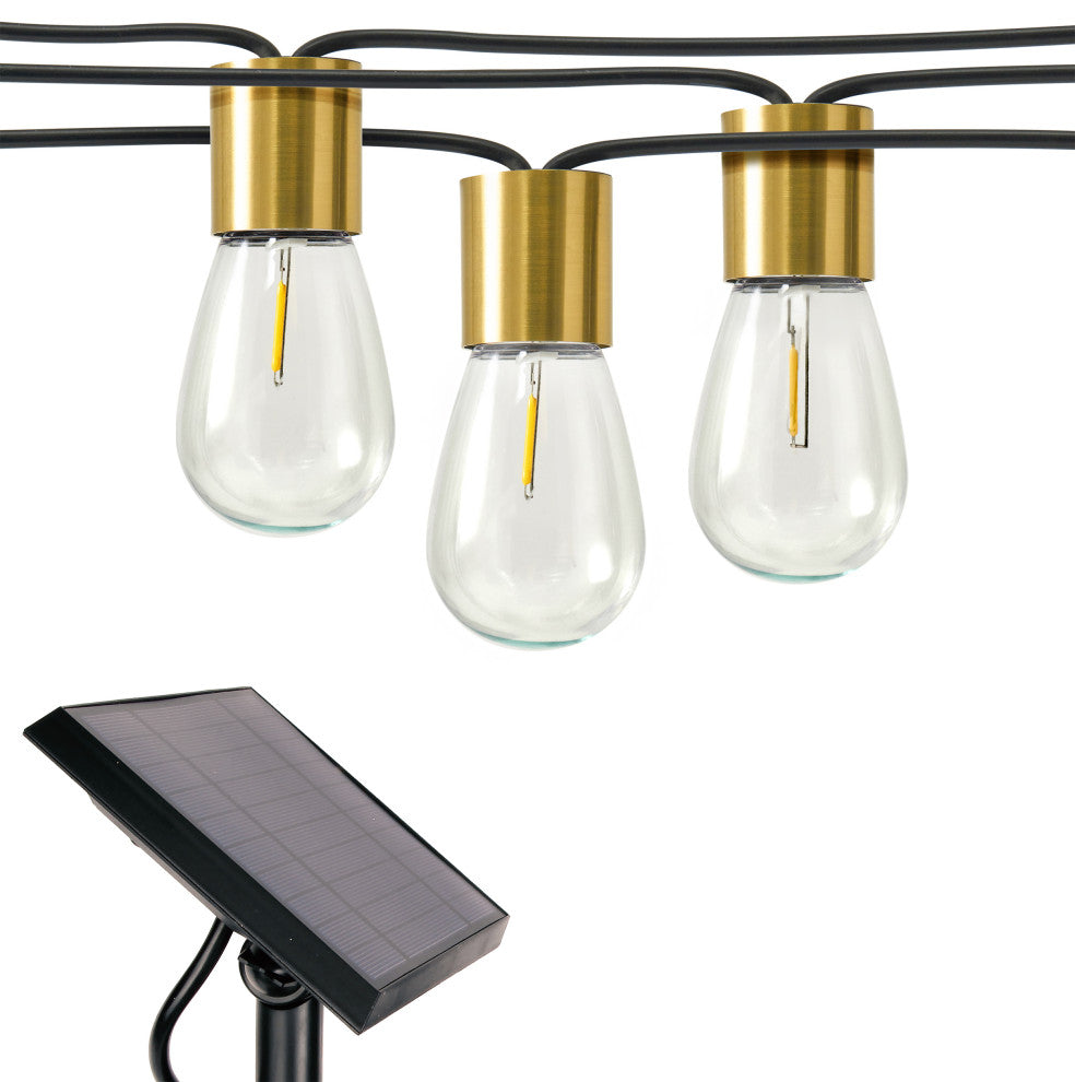 Glow Solar String Lights, Non-Hanging