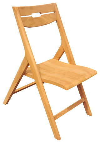 5-Piece Outdoor Teak Dining Set: 48" Butterfly Table, 4 Surf Folding Arm Chairs