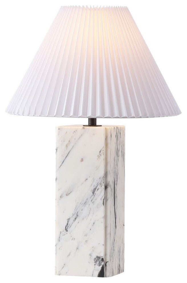 Safavieh Couture Mackenzie Square Marble Table Lamp