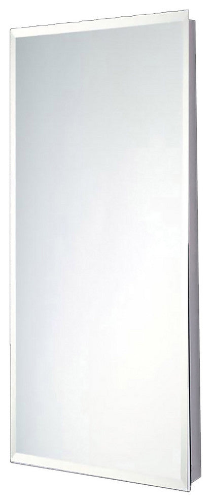 Corner Series Medicine Cabinet, 14"x30", Beveled Edge