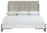 Bernhardt Foundations Upholstered Button Tufted Panel Bed, California King