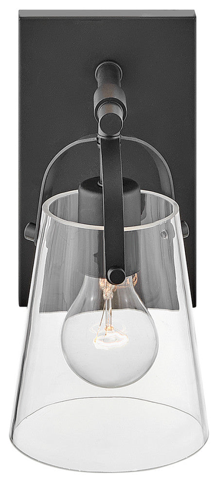 Hinkley Foster Medium Single Light Vanity, Black