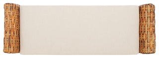 Safavieh Palermo Bench, White/Natural