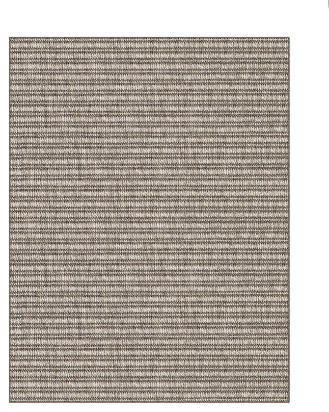 Antigua Accent Rugs In/Out Door Carpet, Pewter 8'x11'
