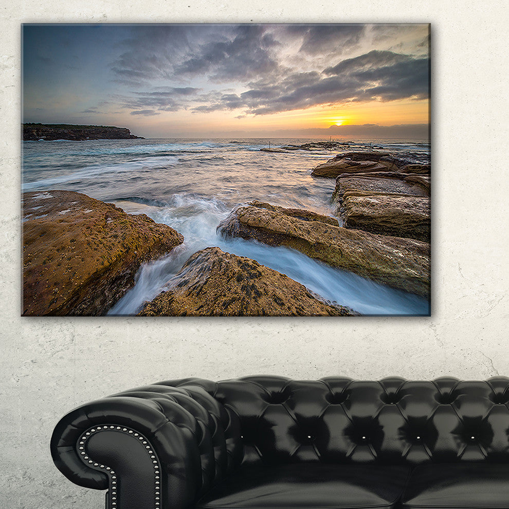 "Bright Sydney Coastline View" Canvas Print