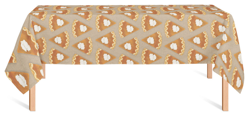Pumpkin Pie Pattern 2 58"x102" Tablecloth