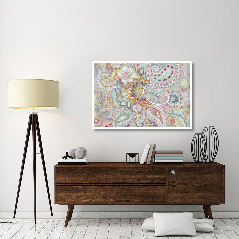 "Boho Japonais Crop" Digital Paper Print by Danhui Nai, 50"x34"