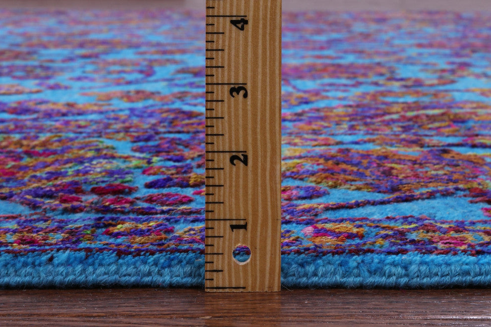 Wool & Silk Persian Handmade Rug 8' 1" X 10' 1" - Q13486